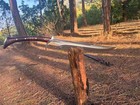 Custom Handmade Carbon Steel Survival Machete Sword  hunting Sword Camping Sword