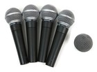Shure Mic Set For Drums - 4 Sm58s  3 Sm57s  3 Beta98s  1 Beta 91a  Mounts  Case