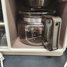 Vintage General Electric Spacemaker Coffee Maker W clock Tested Works Great Read