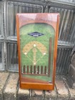Old School Ball Park Wooden Pinball Game W