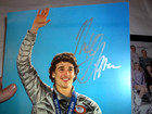 Us Figure Skating Autographs Framed Team Photo   Nick Goepper Freeskiing