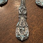 Sterling Silver Round Cream Soup Spoon  6   Reed   Barton Francis I
