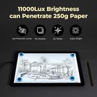A4 Led Light Box For Tracing And Drawing - Ultra-thin Dimmable Artist Copy Board