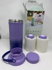 Momcozy 22oz Portable Breast Milkcooler Milk Cooler Travel With 2 Bottles Purple