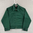 Vintage Boy Scouts Of America Jacket Youth Green National Jamboree 60s Talon Zip