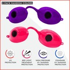 Super Sunnies Uv Tanning Goggles  Fda Compliant Eye Protection  2 Pairs