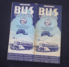 1935 Santa Fe Trail System Bus Timetable   Schedule