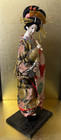 Vintage Japanese Oiran Doll Courtesan Ningyo Geisha Kimono Display Figurine