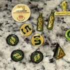 Vintage Publix Super Market Logo Lapel Pin Assortment Round Buttons Lot Of 40 D3