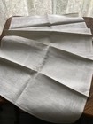 Victorian edwardian French Vintage Damask Towel  embroidered Monogram Jb   Loop