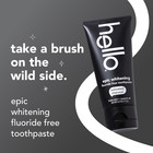 Epic Whitening Charcoal Fluoride Free Toothpaste  Activated Charcoal Toothpaste 
