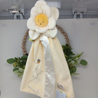Bunnies By The Bay Daisy Buddy Blanket Baby Security Blanket Lovey Flower Bee
