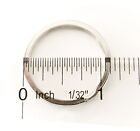 50 100 500 1000 Pcs 30mm Metal Key Rings Split Rings Heavy Duty Keychain Gift