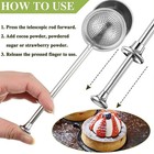 Long Handle Tea Infuser Stainless Steel Reusable Strainer For Loose Leaf Tea