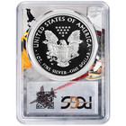 2019-w Proof  1 American Silver Eagle Pcgs Pr69dcam Fs West Point Frame