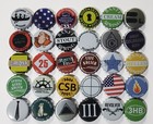 100 Beer Bottle Caps    no Dents    Best Mix Assorted   Mixed Crown Caps