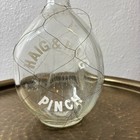 Vintage Haig   Haig Pinch Glass Whiskey Bottle With Cap And Wire