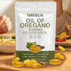 Resilia Oil Of Oregano 6000mg With Black Seed Oil Softgels     60 Capsules