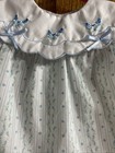 Vintage Mayfair Baby Girls Floral Heart Dress 6-9 Month 2 Piece