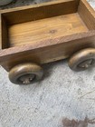 Vintage Style Wooden Toy Box