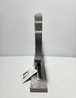 Judaica Decorative Menorah Hanukkah Blue Silver Beaded 10 75  X 10  New