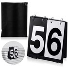 Over Net Tennis Score Keeper Flip Scoreboards Portable For 1 Numbers 0-9