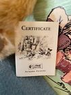 Steiff Qvc Ltd Edition Mohair Roosevelt Bear Nib W book    Free Shipping   