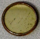Antique Celluloid Pocket Purse Mirror Pretty Woman Girl Actress Vintage