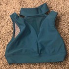 Five Dancewear Top Youth Xl Yxl Grean teal 5 Dance Wear Sports Bra High Neck