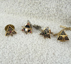 Vintage Autonetics Tie Tac Lot North American Aviation Service Pins