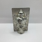 Antique Chocolate Mold Stamped  Van Emden N  Y  Germany Santa Claus  8303 Tin