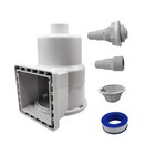 For Above Ground Pools Hayward Dyna-skim Skimmer With Accessory Kit Sp1091lx Us