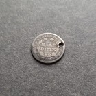 1841 Seated Liberty Half Dime Silver Holed See Pics  90  Fine 