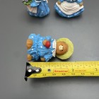 Lot Of 4 Miniature Teddy Bears Figurines Resin 2 -3    Rare Collectible Vintage