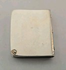 Sterling Silver Book Shape Stamp Holder Made In Thailand 12 Grams