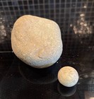 Antique Native American Stone Mortar   Pestle Grinding Stone Bowl Artifact 3 X 3