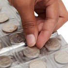 Coin Storage Book Collection  240 Pockets Album Folder Holder For Penny Quarters