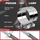 4 Inch Straight Exhaust Pipe  4  Stainless Steel Straight Muffler Replacement Pi