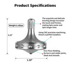 Precision Metal Spinning Top  Spin Smooth For A Long Time  Best Spin Time Ove   