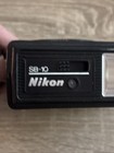 Nikon Speedlight Sb-10 Shoe Mount Flash For Nikon   Requires 4 Aa Batteries 