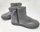 Cat And Jack Winter Boots Girls Size 4 Holland Grey
