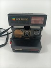 Vintage Polaroid Sun 660 Autofocus 600 Land Instant Camera Black - Tested