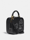 Coach X Jean 6898- Michel Basquiat Black Square Crossbody Unwrapped Authentic