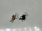 Vintage The New Adventures Of Zorro Original Animation Art Production Cel 5
