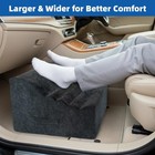 Under Desk Foot Rest Adjustable Height Foot Stool For Office
