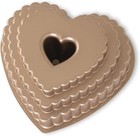 Tiered Heart Bundt  12 Cup  Toffee
