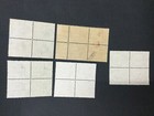 Momen  India Chamba Sg  o61-o65 Blocks Mint Og Nh Lot  193898-2331
