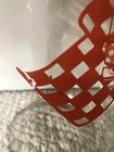 Vintage Lipton Sun Tea 79 Glass Jug Jar Nascar Racing Flags Red Dispensing Lid