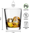 Shot Glass 0 8 Oz Mini Shot Glasses With Heavy Base small Shot Glass Set Of