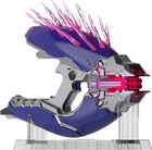 Nerf Lmtd Halo Needler Light-up Dart Blaster   Game Content Card  damaged Box 